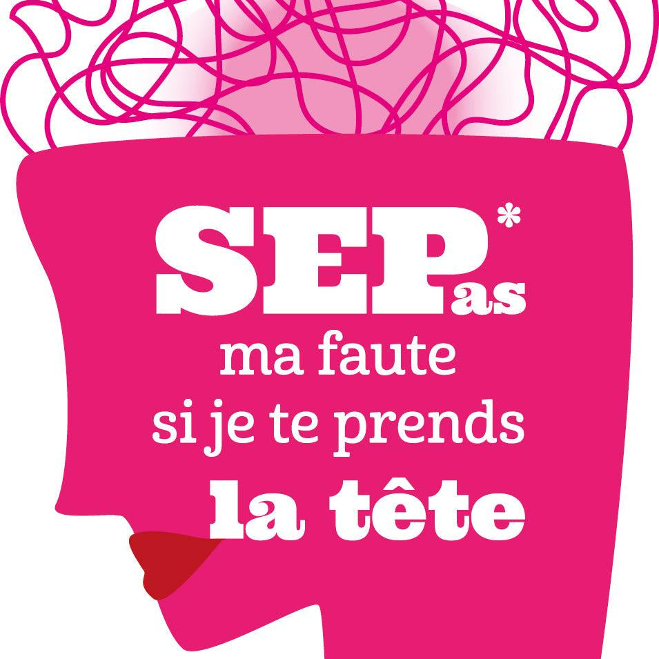 Illustration Tete en nuages Seplavie, de Sandra Maestrini accessoire positif handicap invisible