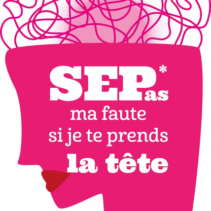 Illustration Tete en nuages Seplavie, de Sandra Maestrini accessoire positif handicap invisible