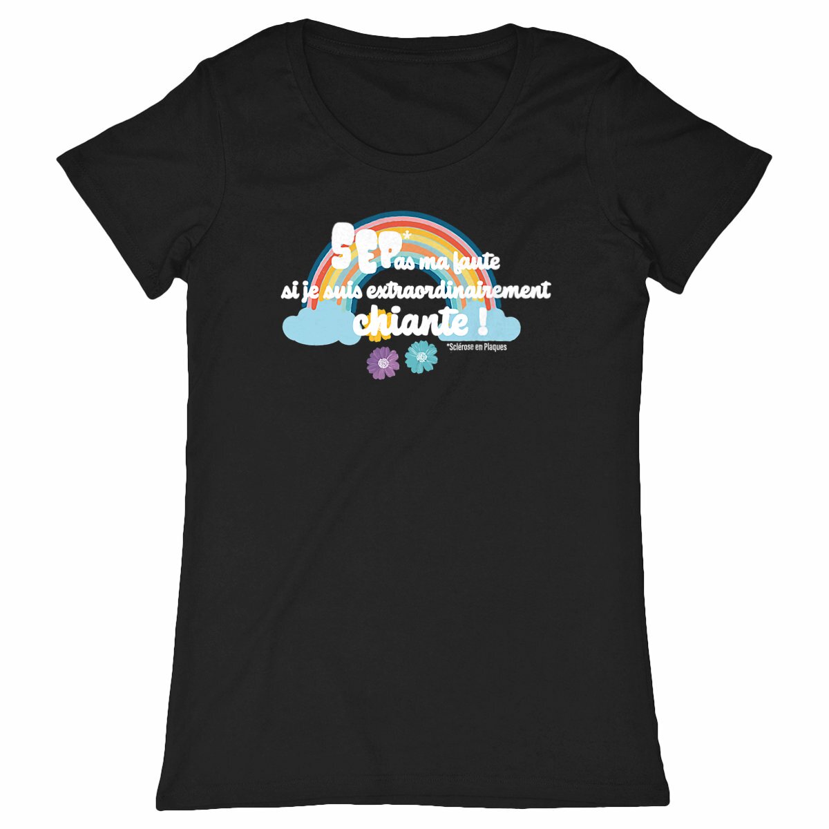 Tee-shirt L'Extra - face_noir