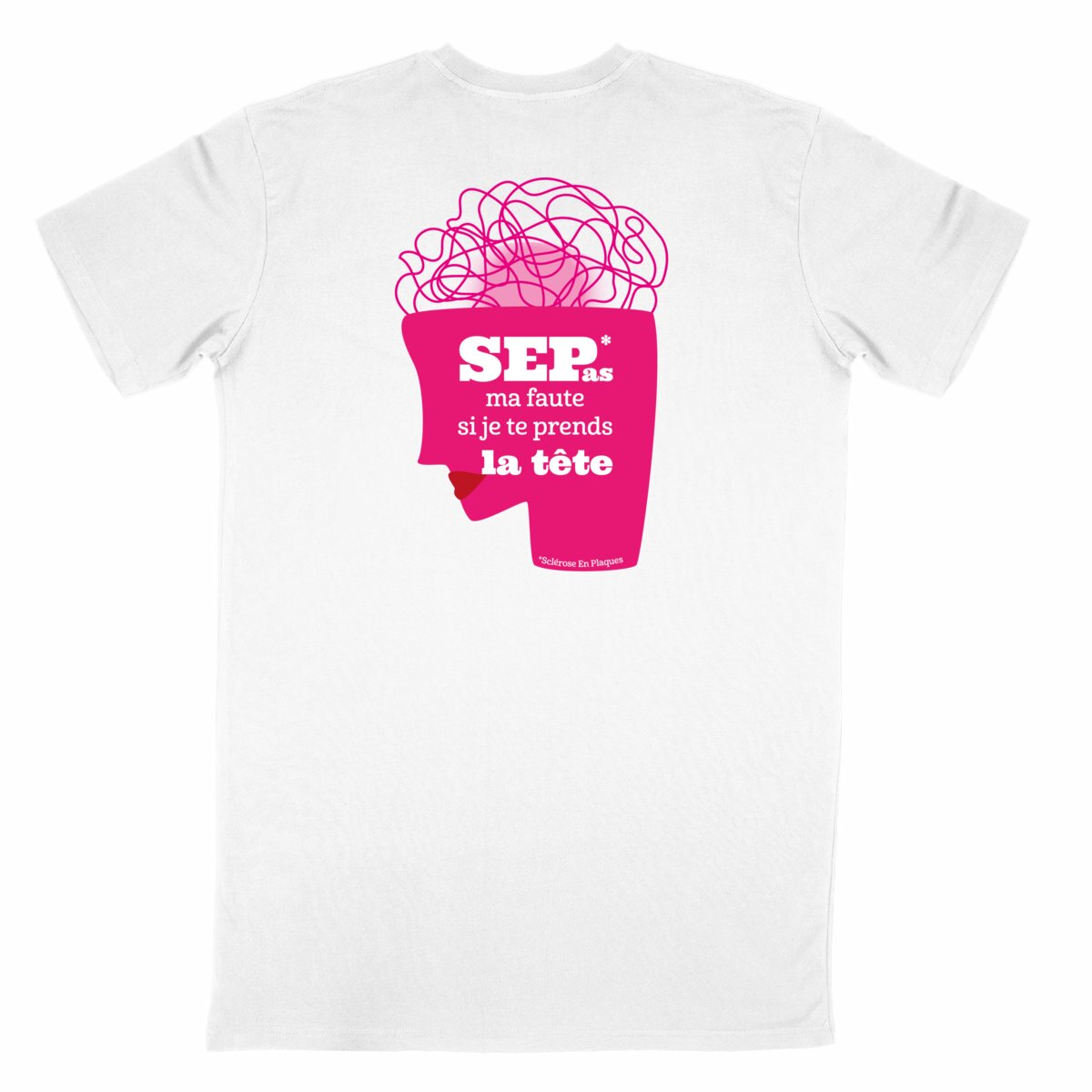 Tee-shirt Unisexe Méli-mélo - dos_blanc