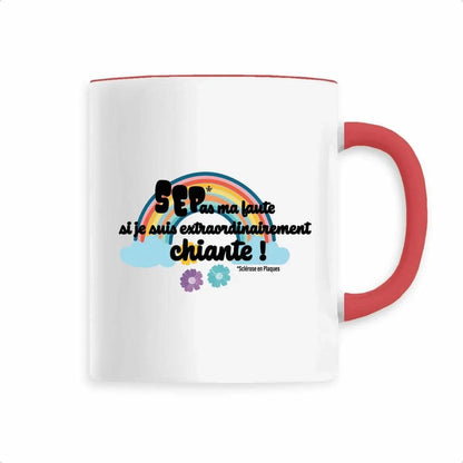 Mug Après la pluie Seplavie vue arrière, illustration optimiste sclérose en plaques